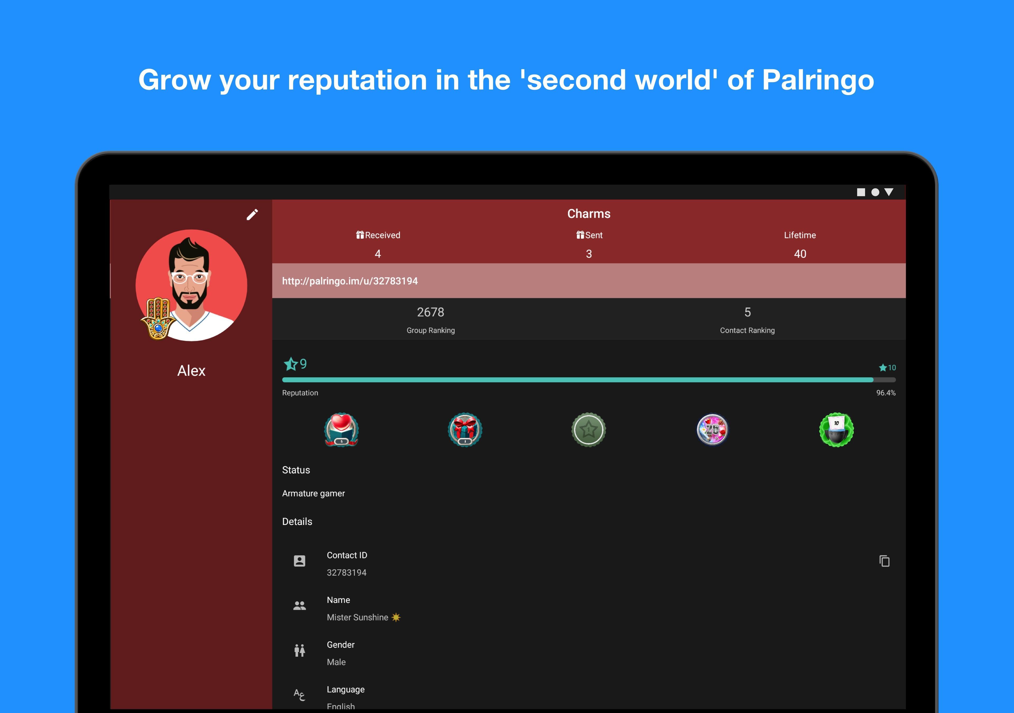 Palringo Group Messenger - chat, play games & more 9.2.1 Screenshot 10