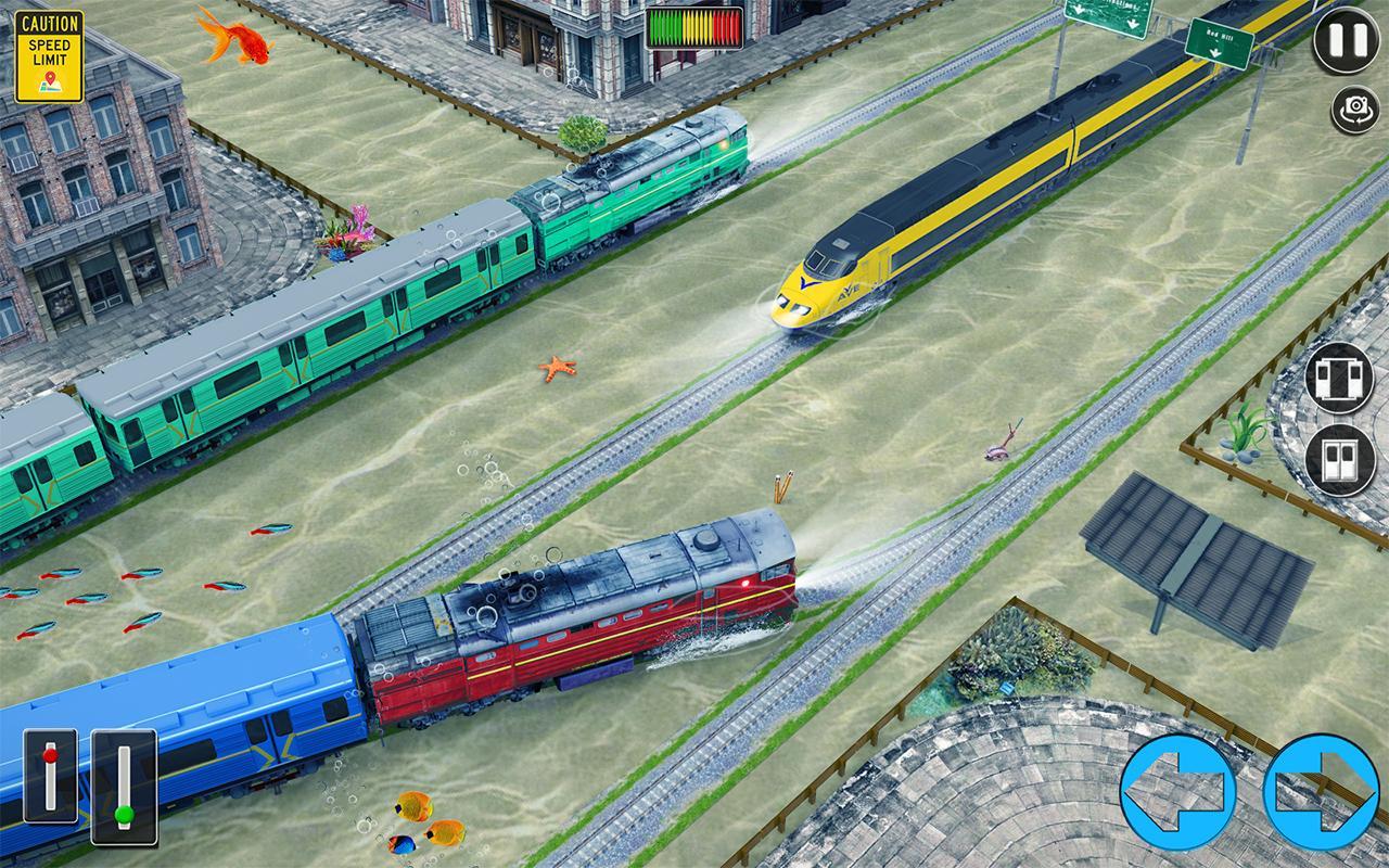 Underwater Bullet Train Simulator : Train Games 3.0.2 Screenshot 8