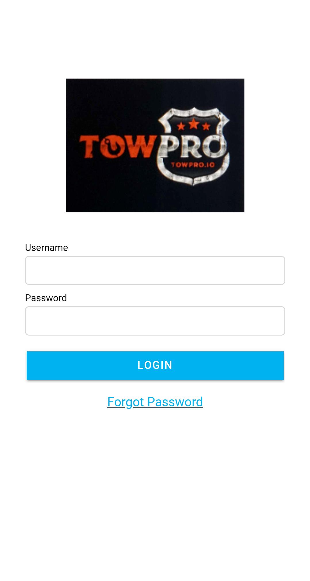 TowPro App 0.0.35 Screenshot 1