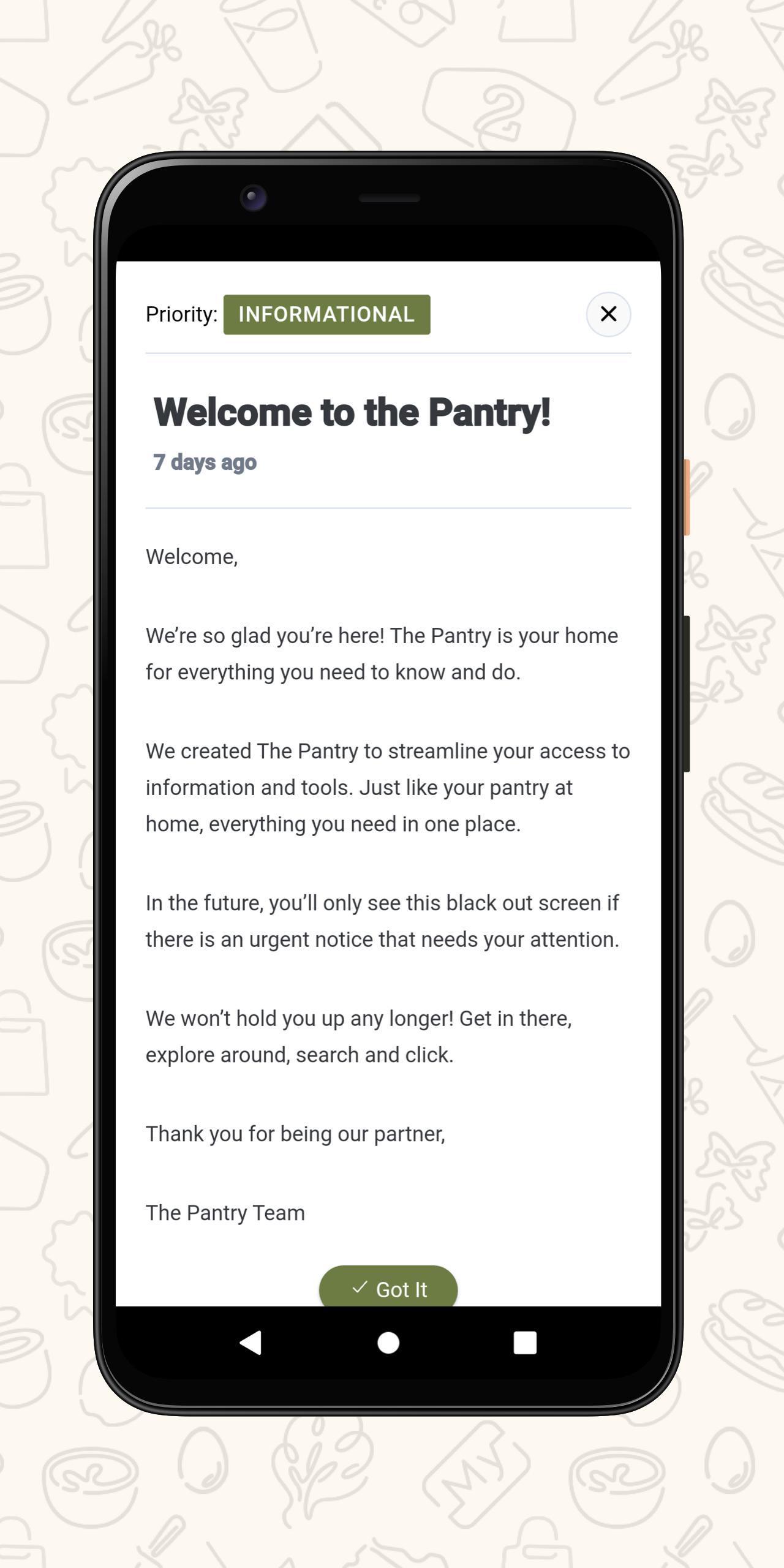 The Pantry Associate App 4.7.0 Screenshot 3