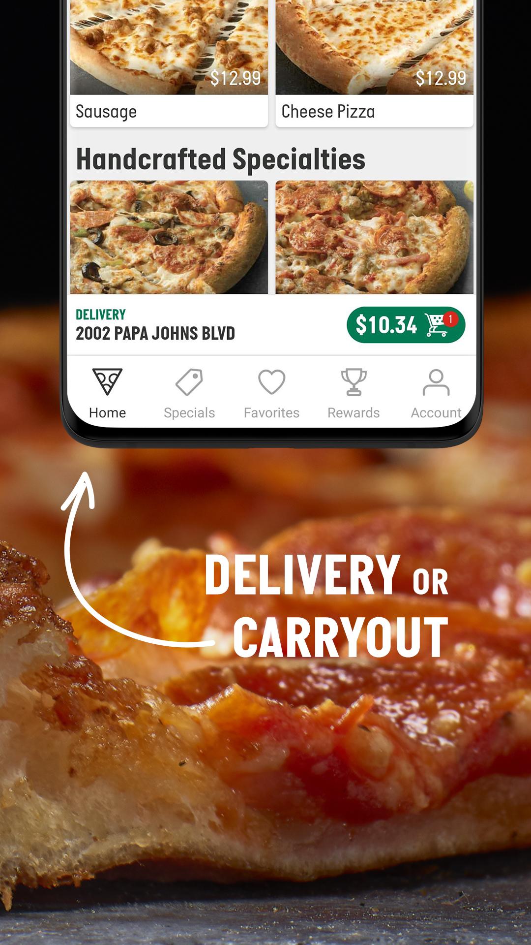 Papa John's Pizza 4.45.15296 Screenshot 3