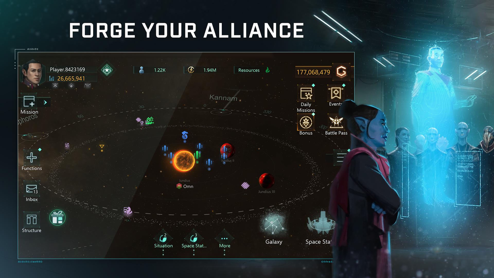 Stellaris: Galaxy Command, Sci-Fi, space strategy 0.2.0 Screenshot 5