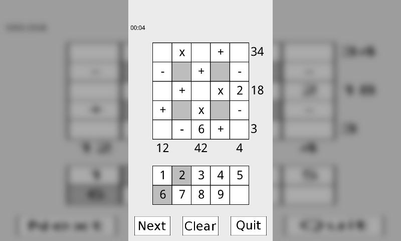 Math Square Solve math puzzles 1.26 Screenshot 6