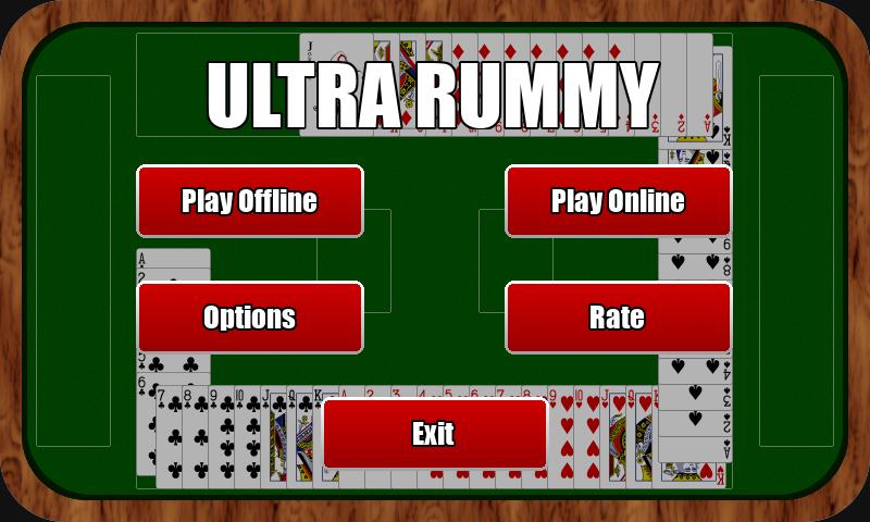 Ultra Rummy Play Online 1.61 Screenshot 1