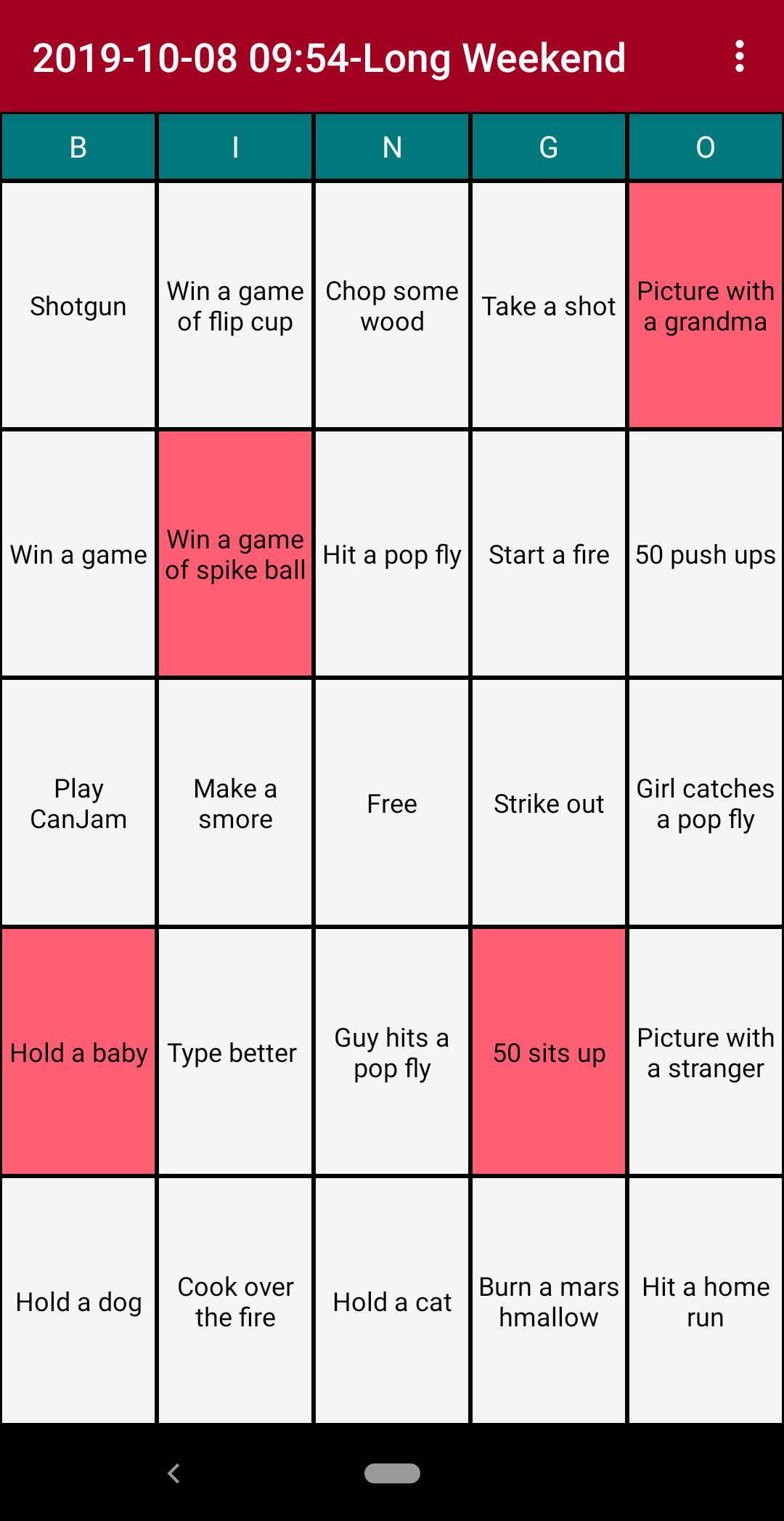 Bingo Creator 1.8 Screenshot 5