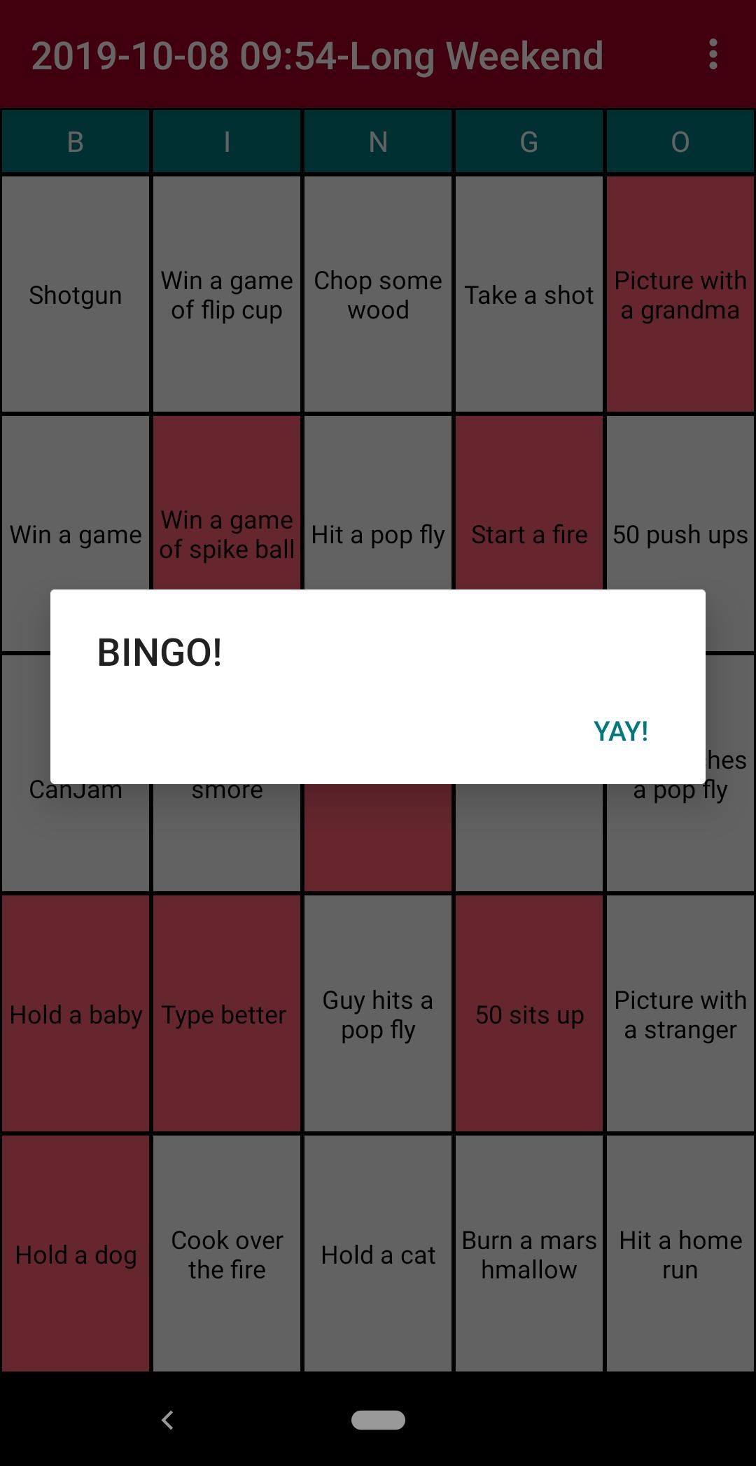 Bingo Creator 1.8 Screenshot 6