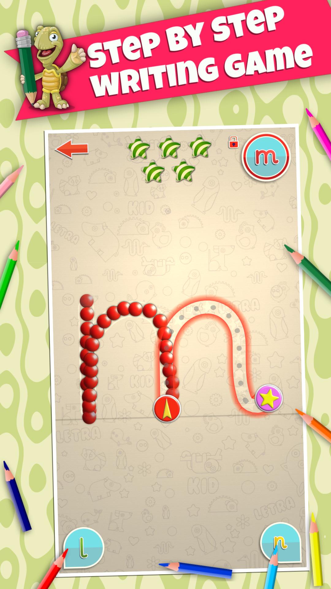 LetraKid Writing ABC for Kids Tracing Letters&123 1.9.4 Screenshot 2