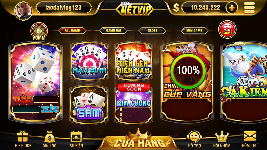 NET CLUB: NO HU - TAI XIU–DANH BAI 2.0 Screenshot 1