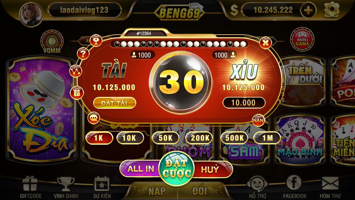 NET CLUB: NO HU - TAI XIU–DANH BAI 2.0 Screenshot 3