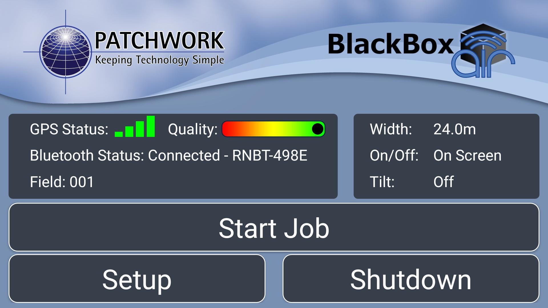 BlackBox Air 5.8 Screenshot 1