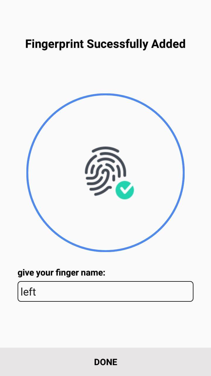 Samsung Fingerprint 1.0.3 Screenshot 1