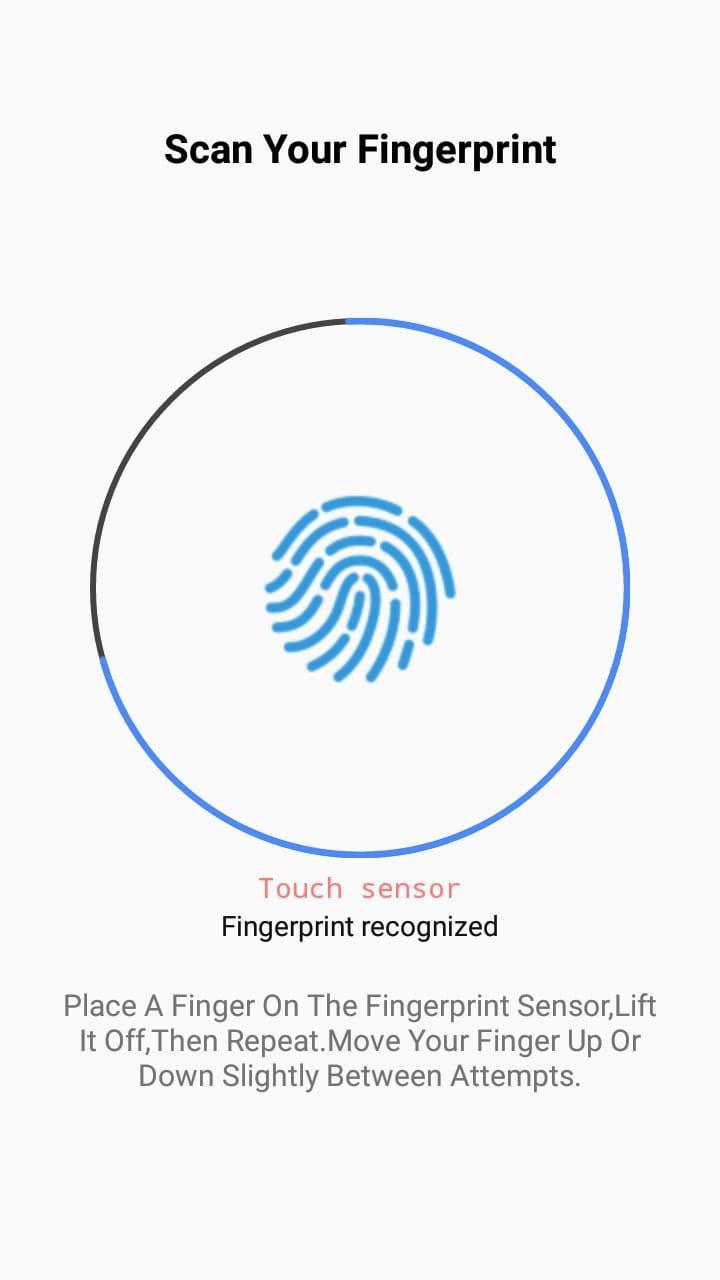 Samsung Fingerprint 1.0.3 Screenshot 2