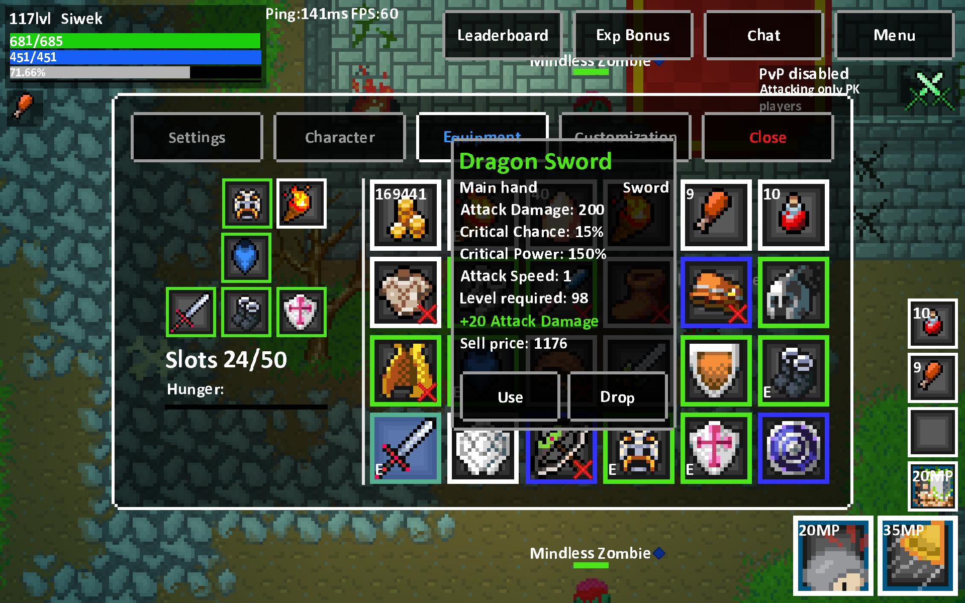 Heroes & Rats MMORPG Online 0.32.2 Screenshot 12