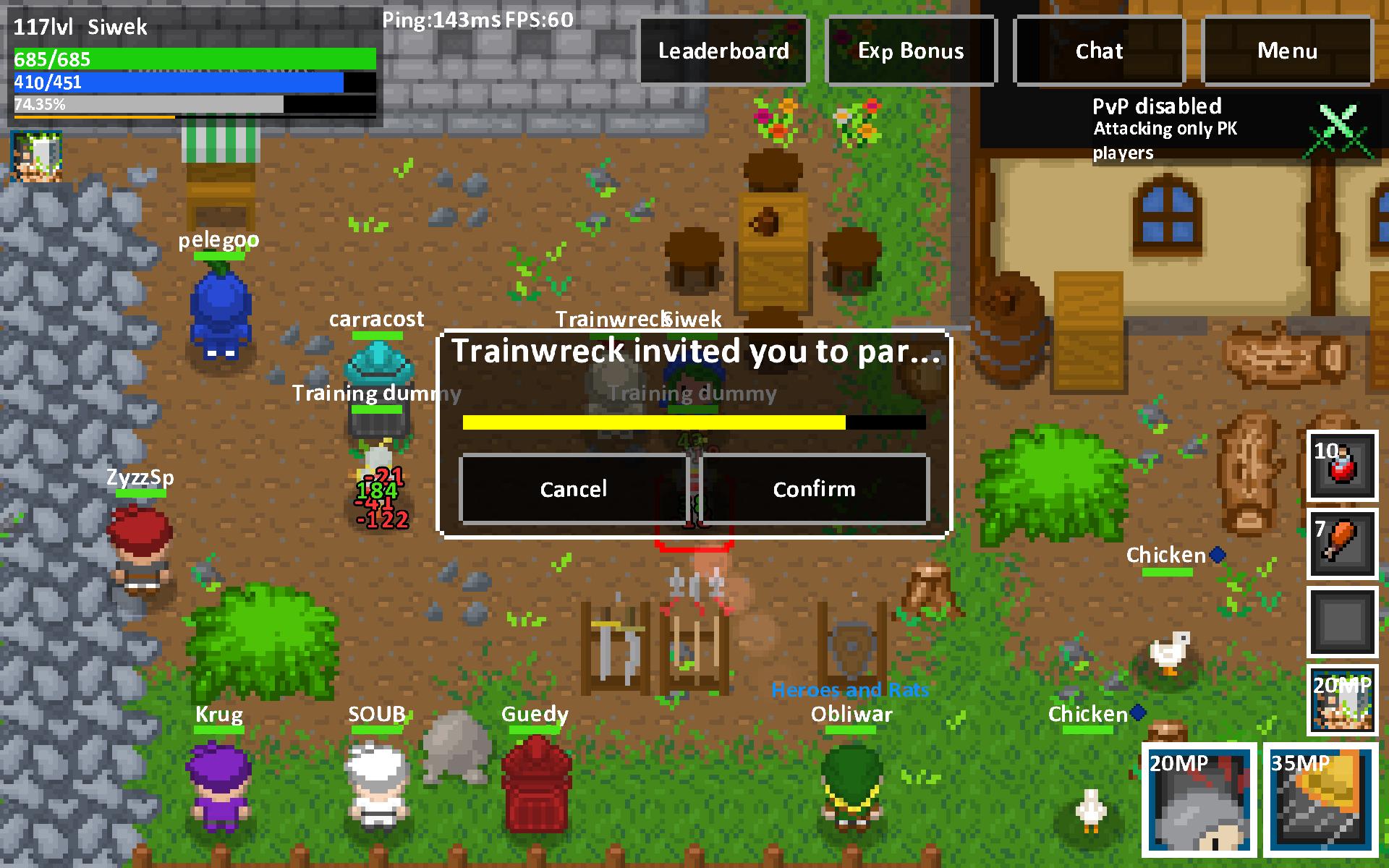 Heroes & Rats MMORPG Online 0.32.2 Screenshot 13