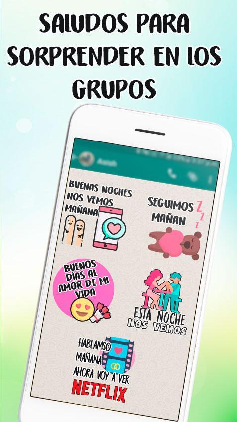 Stickers de saludos en español para WhatsApp 6 Screenshot 3