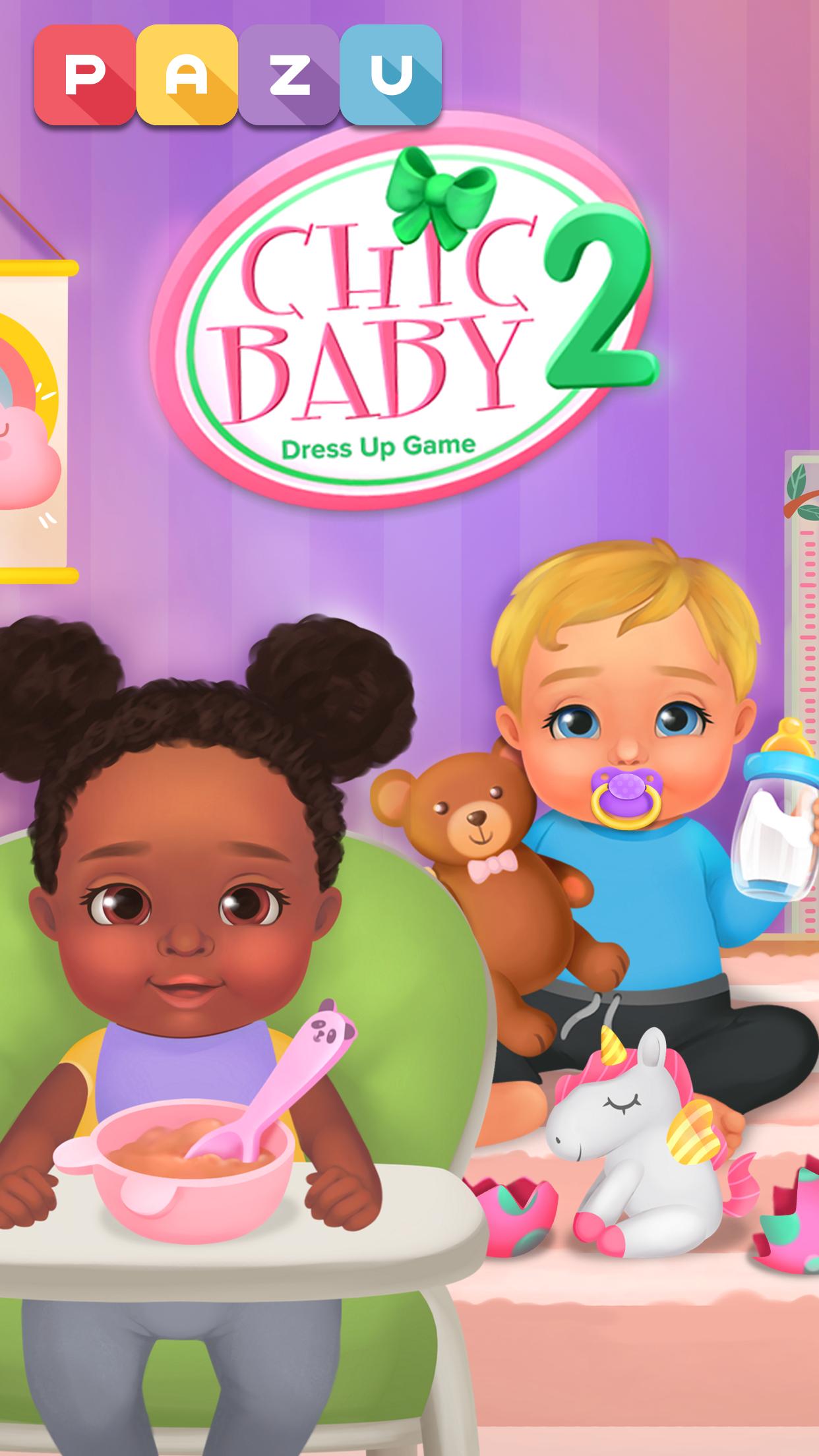 Chic Baby 2 Dress up & baby care games for kids screenshot