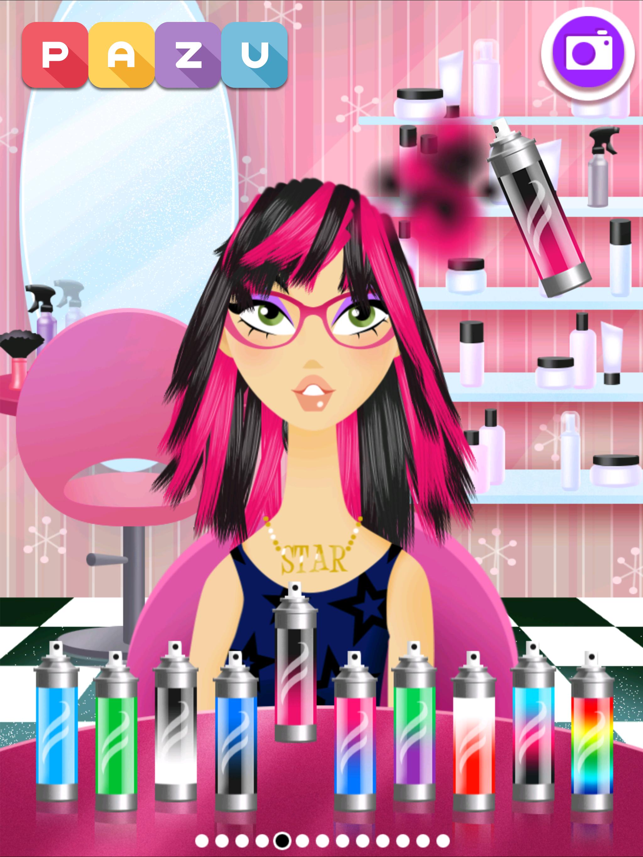 Girls Hair Salon Hairstyle makeover kids games 2.20 Screenshot 13