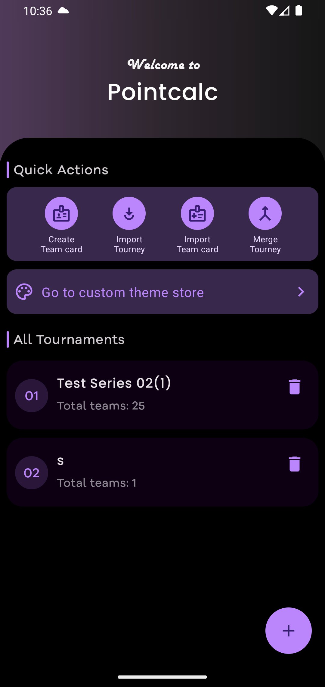 Pointcalc | Point table maker 4.2.11 Screenshot 8