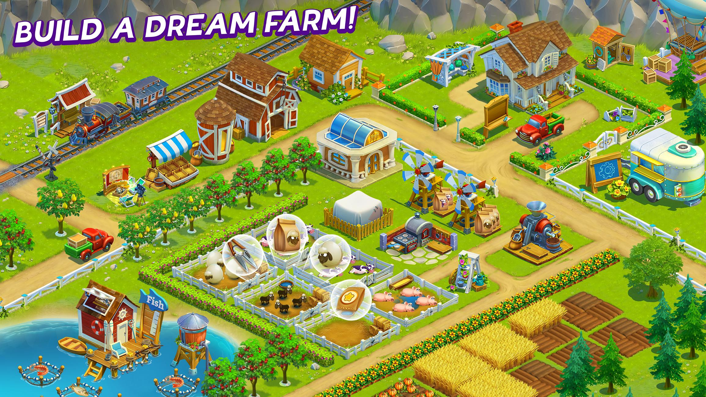 Golden Farm Idle Farming & Adventure Game 1.44.83 Screenshot 1