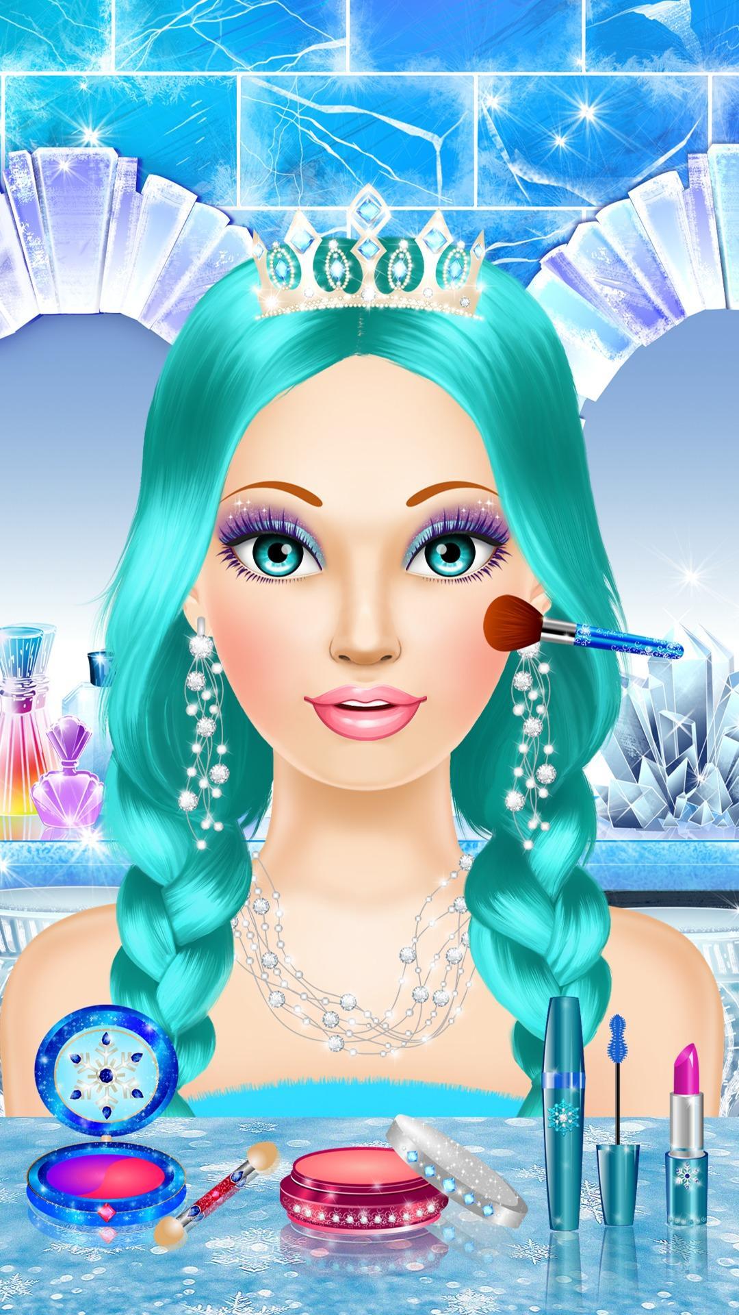 Ice Queen Dress Up & Makeup FREE.1.10 Screenshot 13