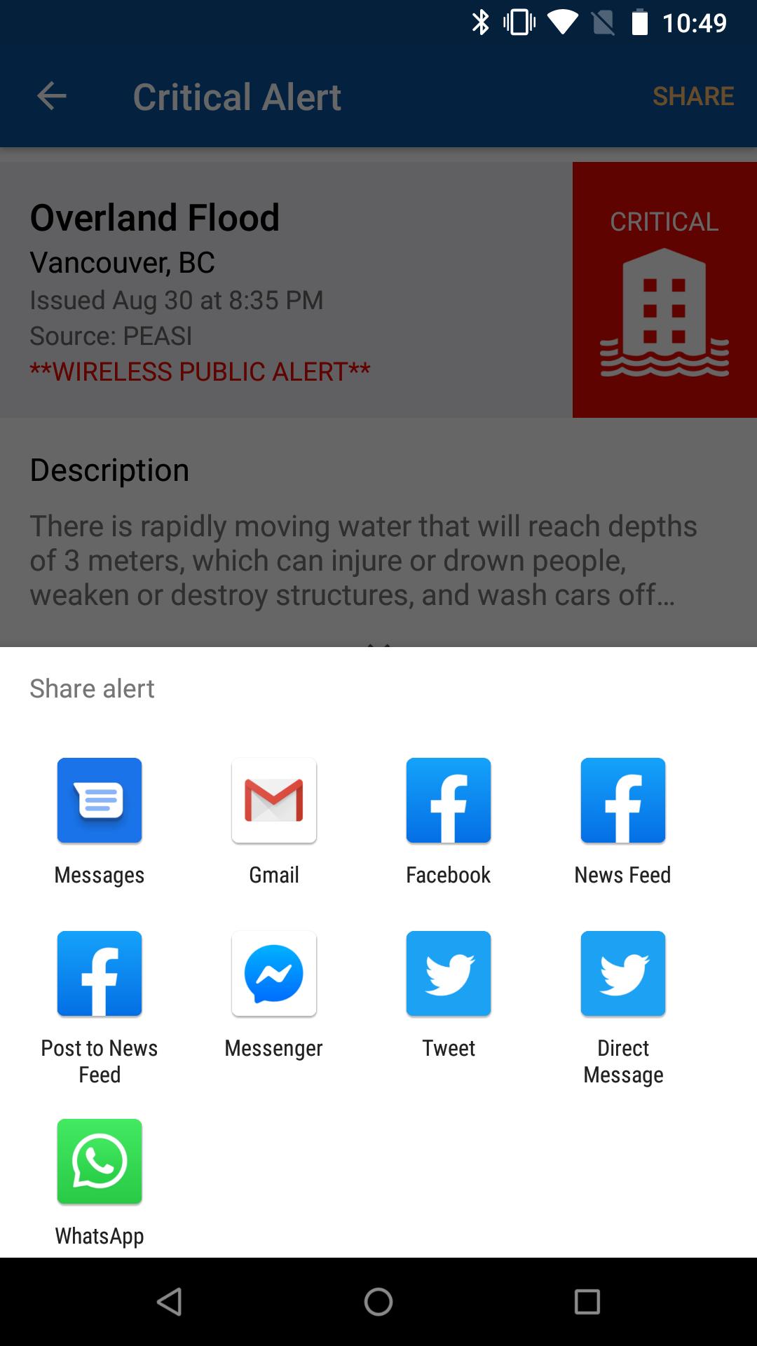 Alertable Public Emergency Alerts 1.21.1 Screenshot 4