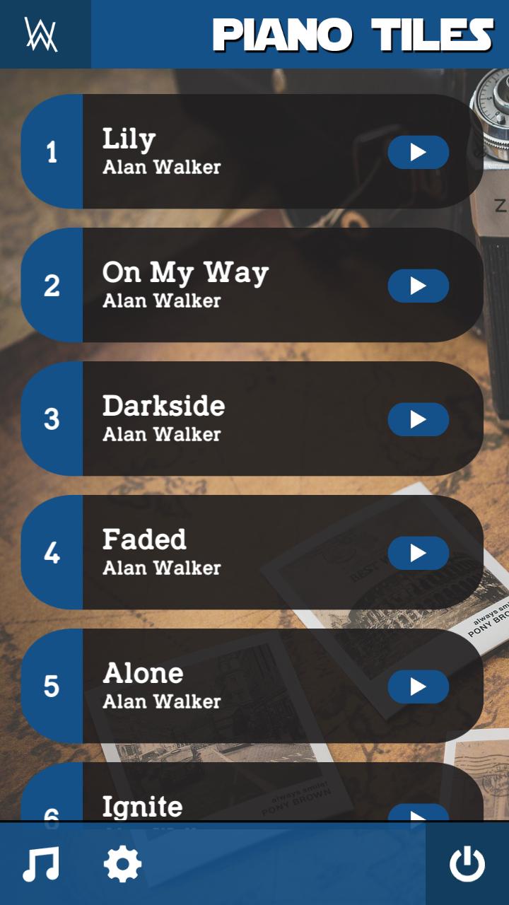Alan Walker Piano Tiles Music Game 6.5 Screenshot 2