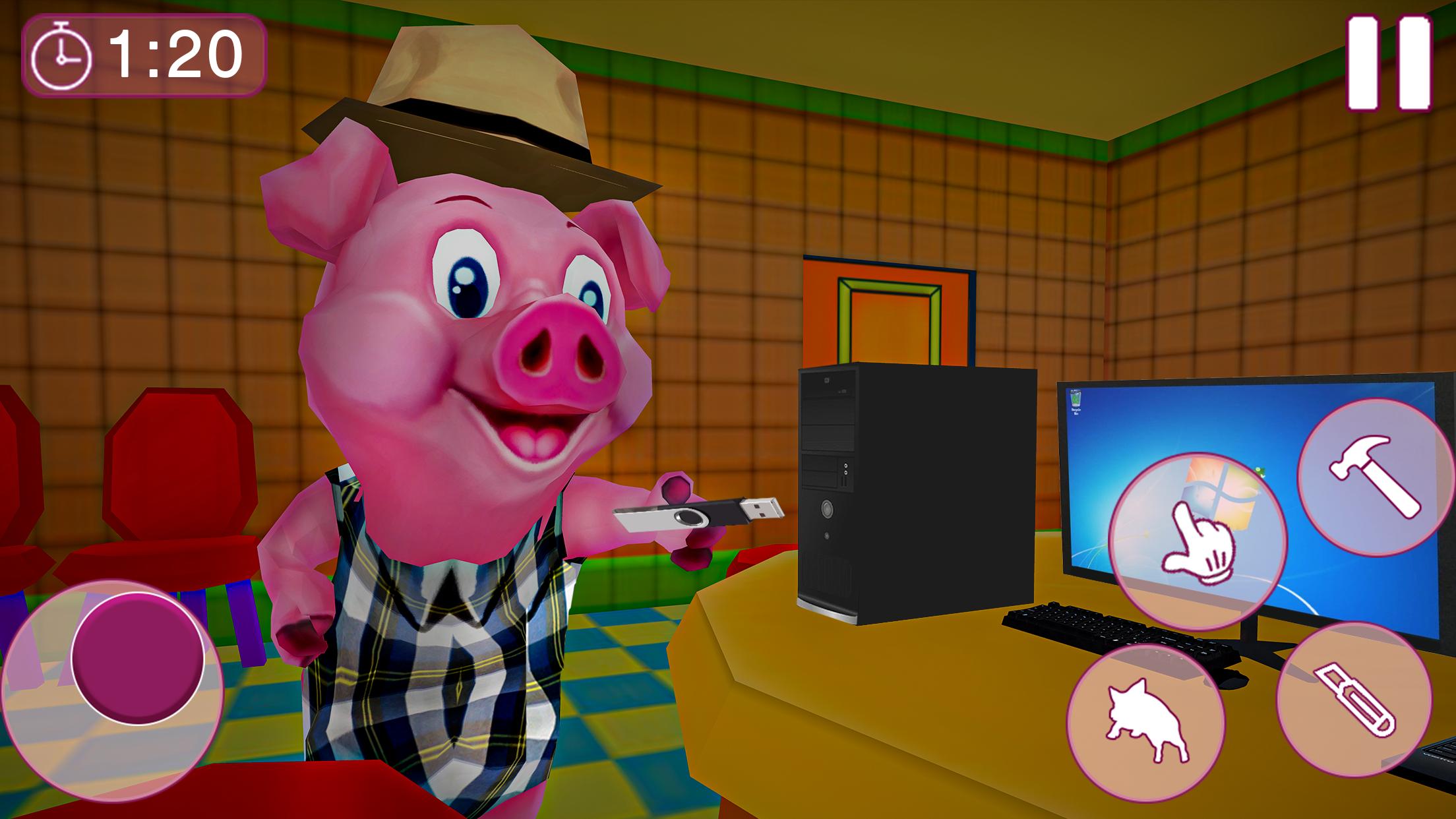 Piggy Family 3D: Scary Neighbor Obby House Escape 1.6 Screenshot 15