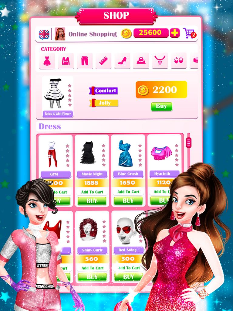 Super Fashion - Stylist Dress Up Game 1.0.6 Screenshot 7