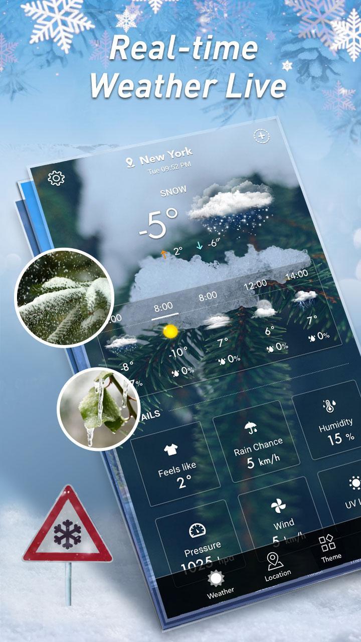 Local Weather - Weather Widget 1.2.1 Screenshot 1