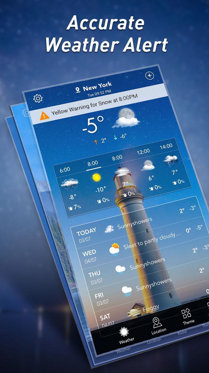 Local Weather - Weather Widget 1.2.1 Screenshot 3