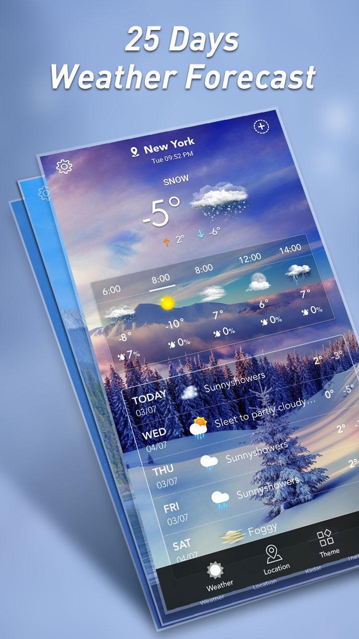 Local Weather - Weather Widget 1.2.1 Screenshot 6
