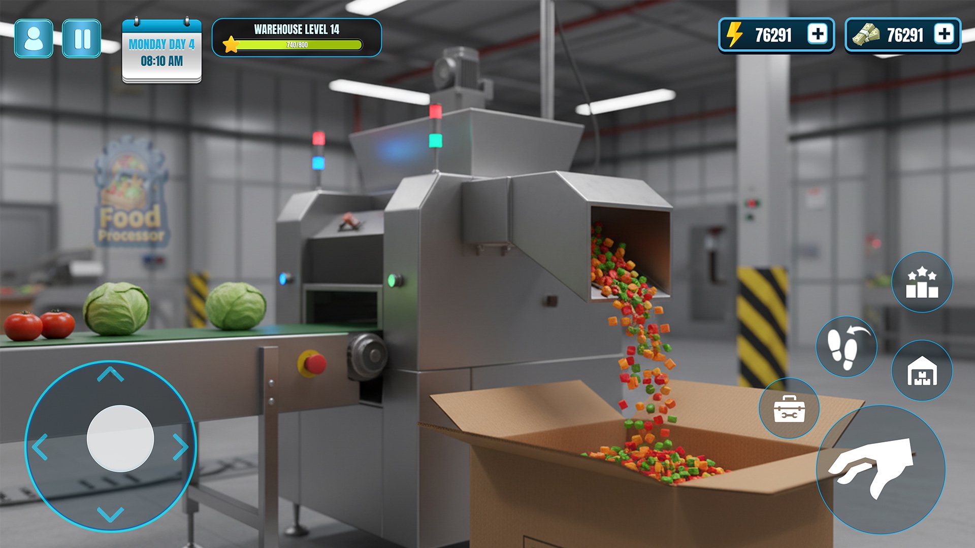 Food process Factory simulator 4.6 Screenshot 2