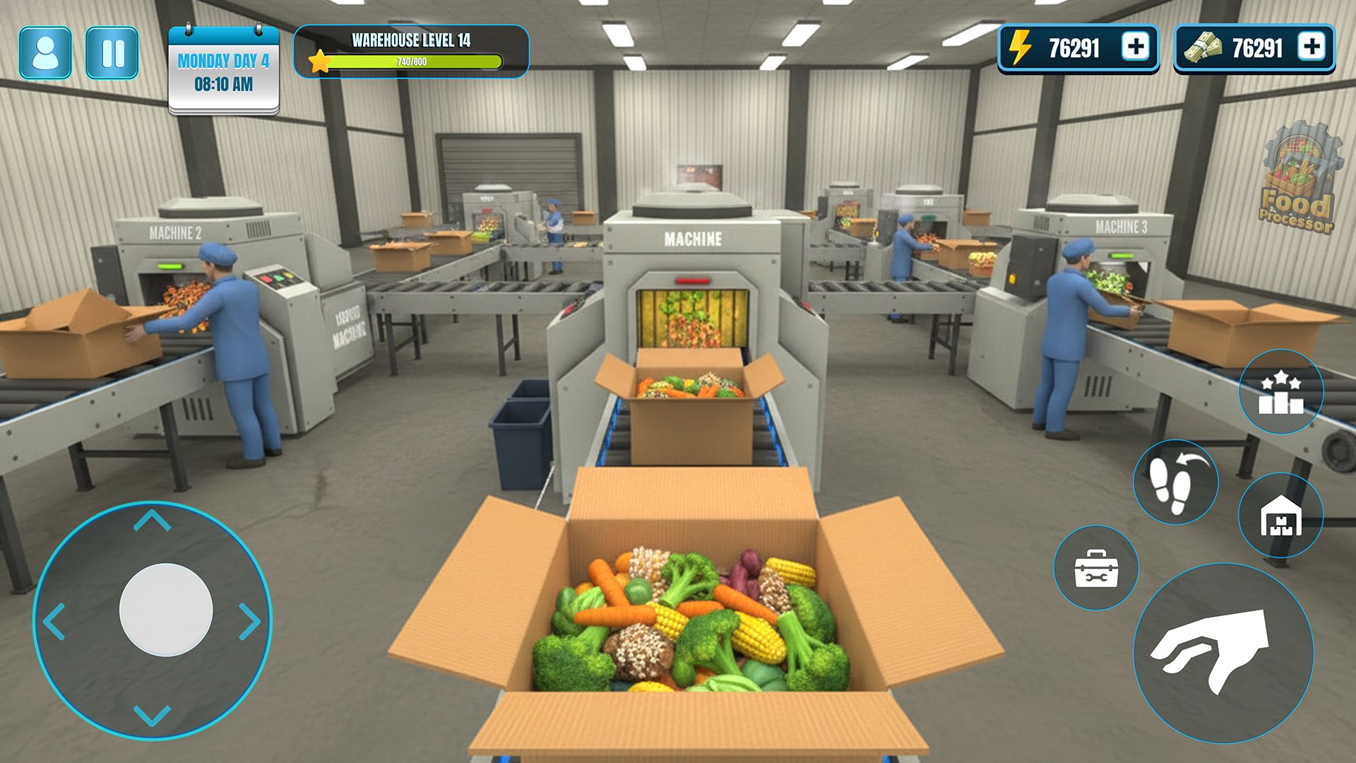 Food process Factory simulator 4.6 Screenshot 5