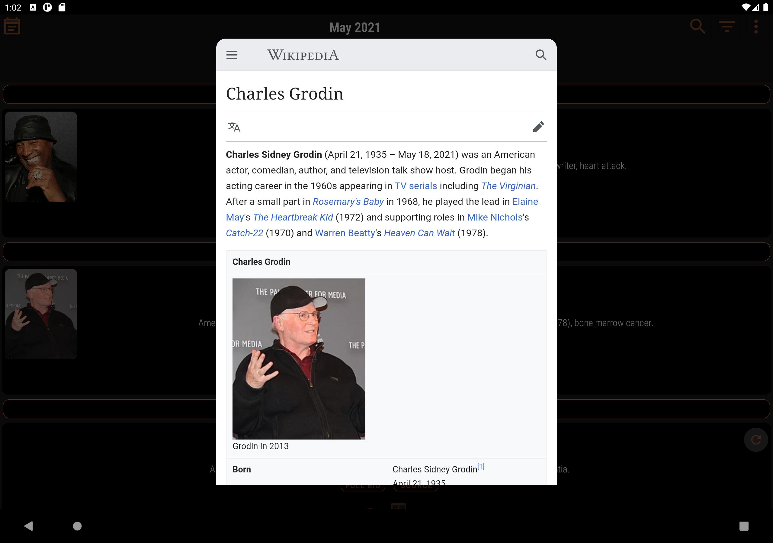Who Has Died Recently? Celebrity & Notable Deaths 3.8.7 Screenshot 10