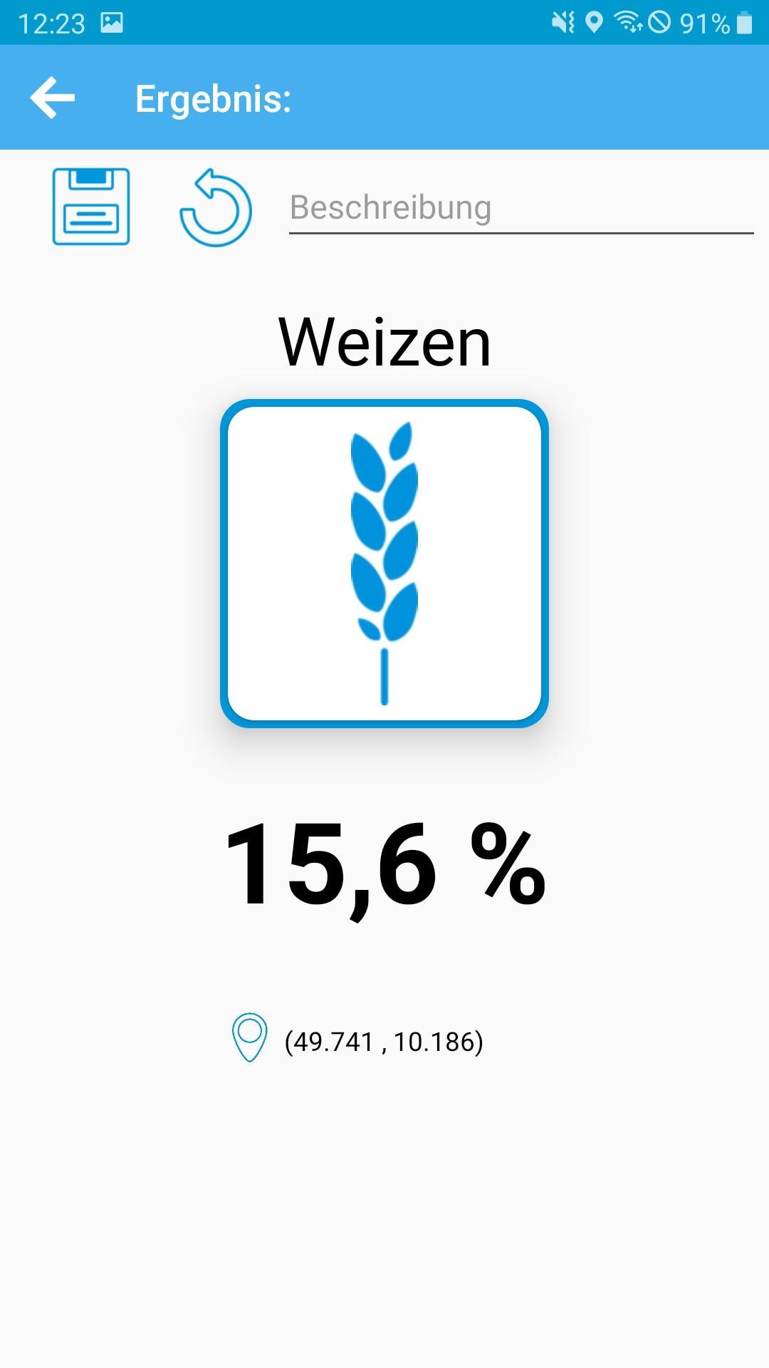 HE 50 Getreidefeuchte – Grain moisture 1.0.18 Screenshot 5