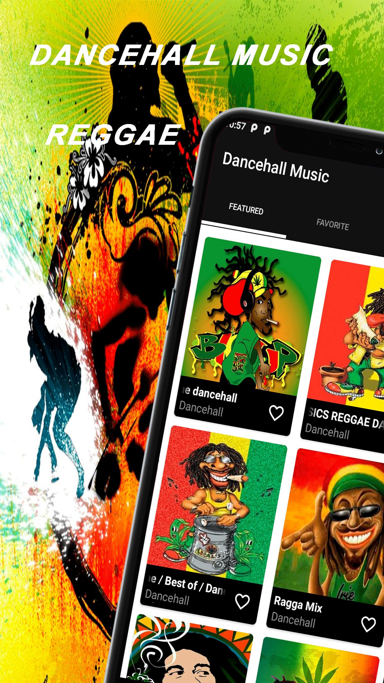 Dancehall Music Reggae Songs App screenshot