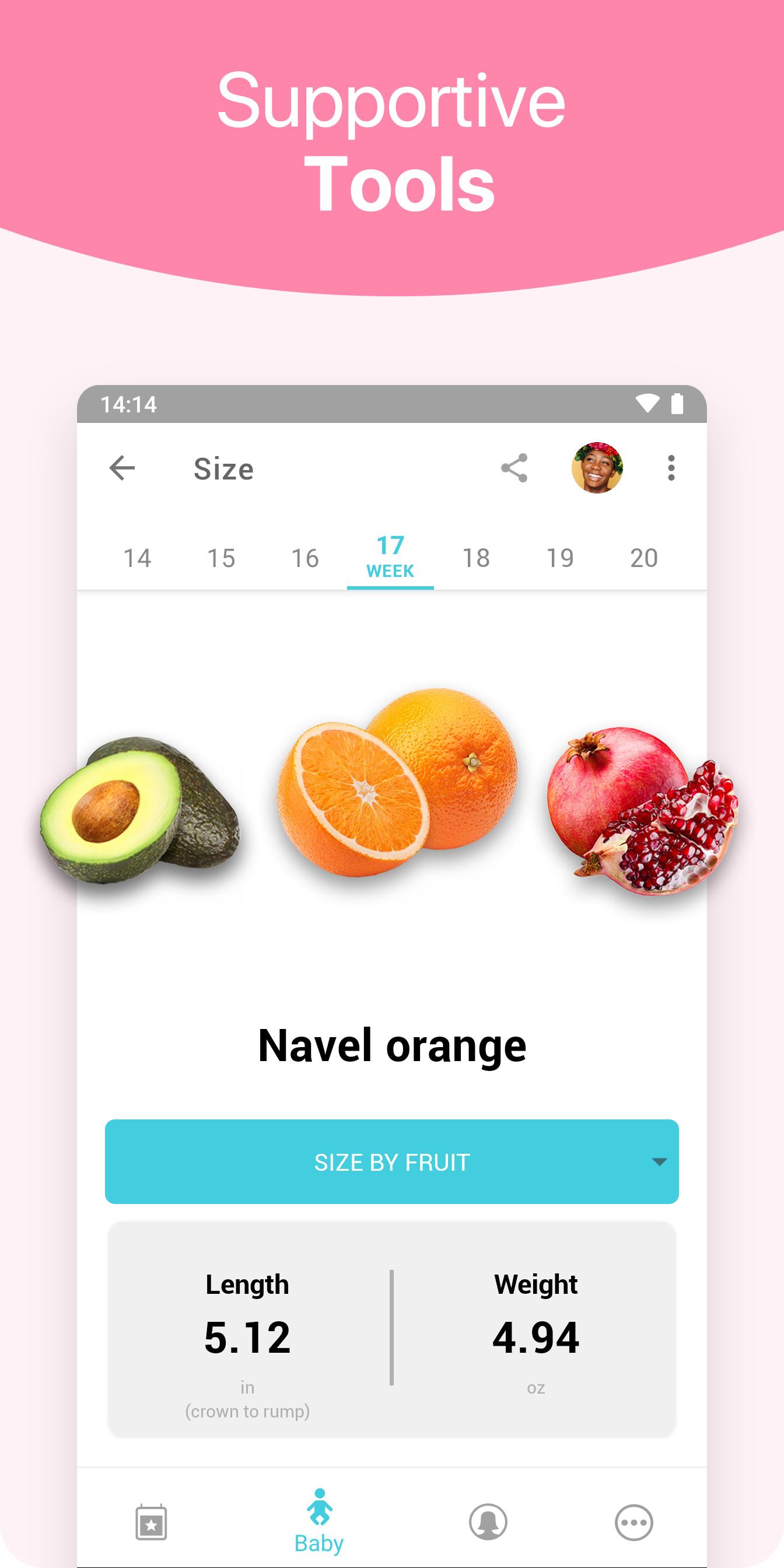 Pregnancy + tracker 5.9.1 Screenshot 2