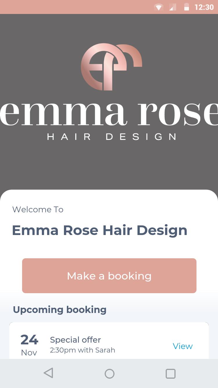 Emma Rose Hair Design 3.3.0 Screenshot 1