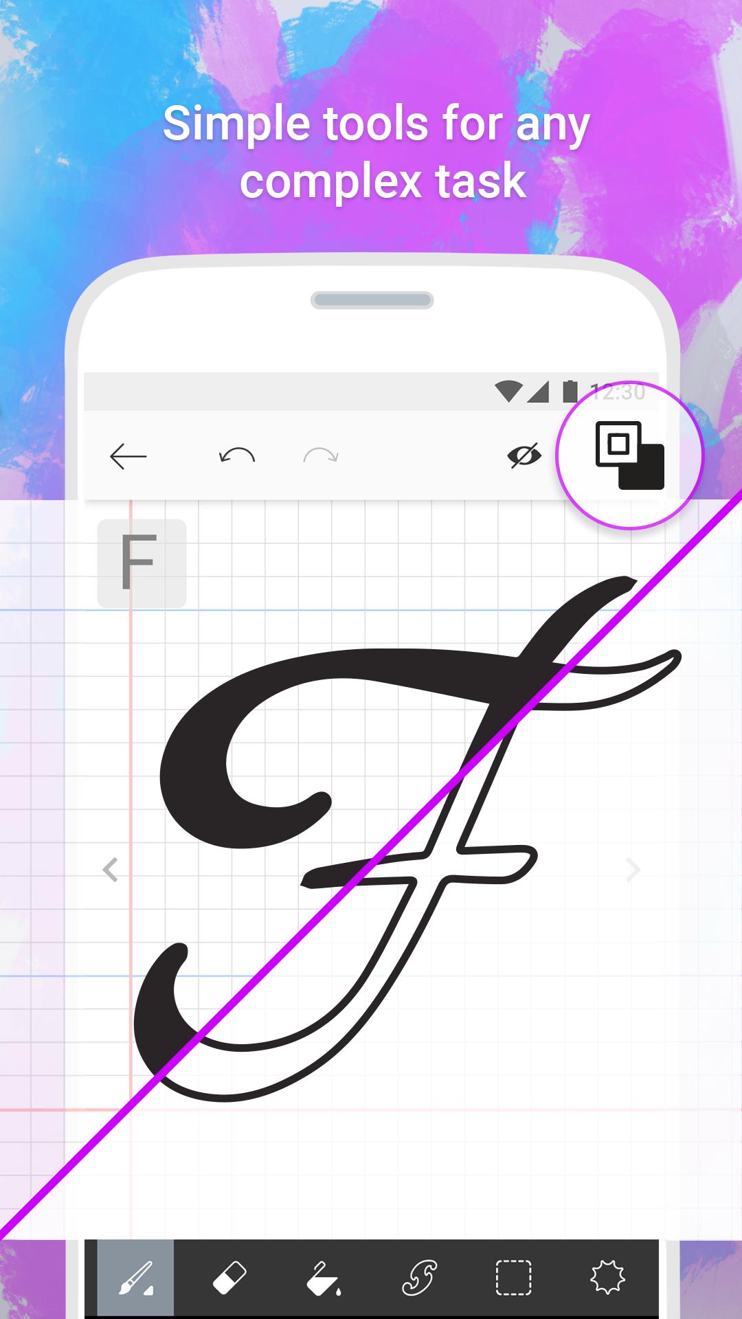 Fonty Draw and Make Fonts 1.6 Screenshot 3