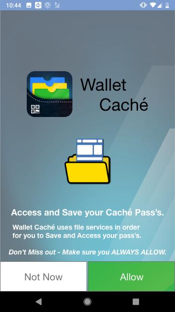 Wallet Cache 2.7 Screenshot 6