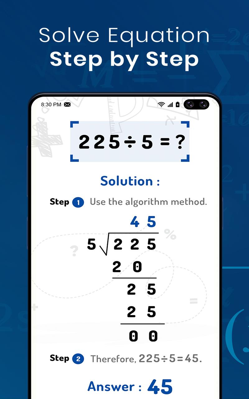 Math Scanner By Photo - Solve My Math Problem 5.2 Screenshot 1