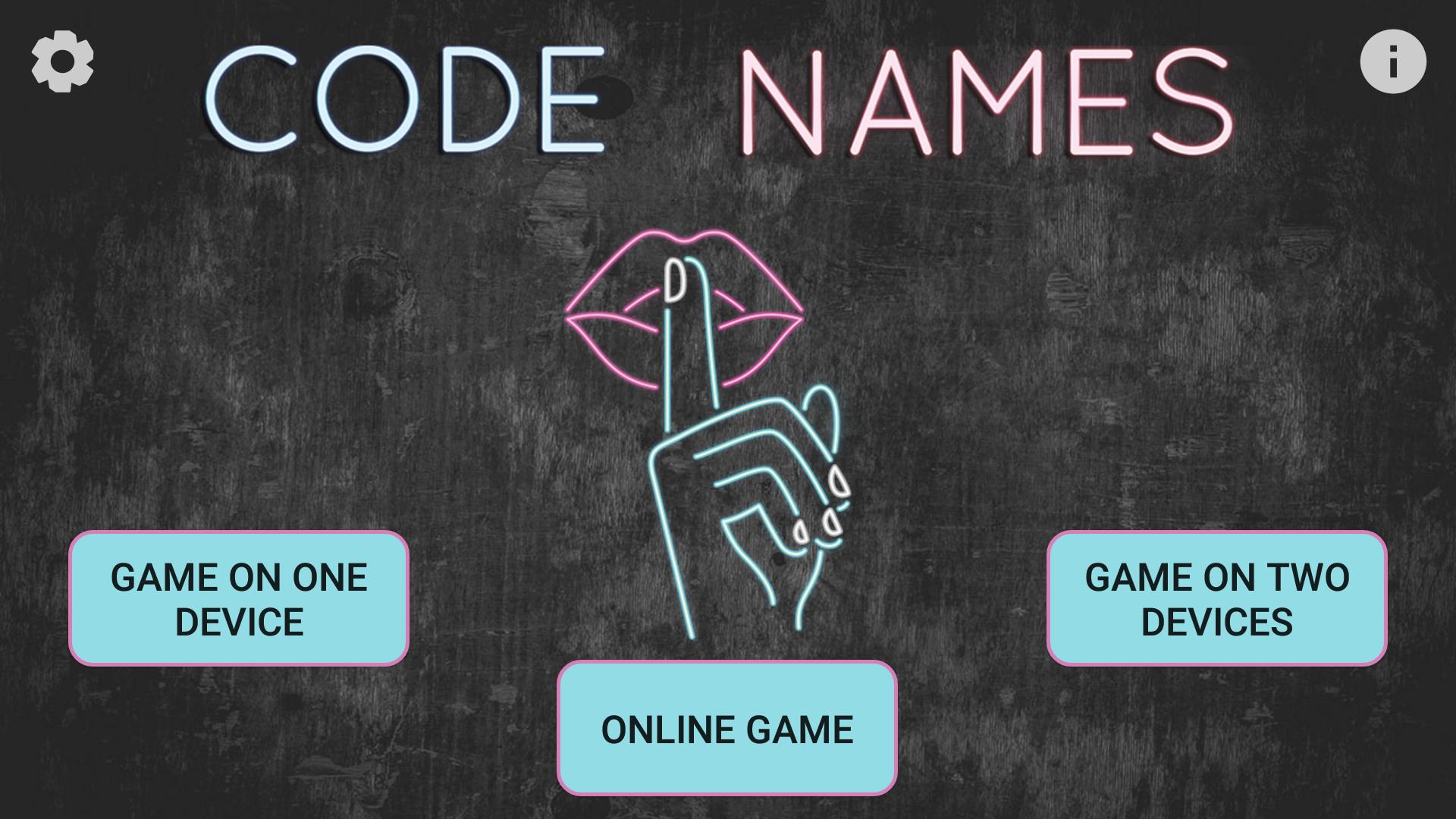 Codenames Online & Bluetooth 1.7 Screenshot 2