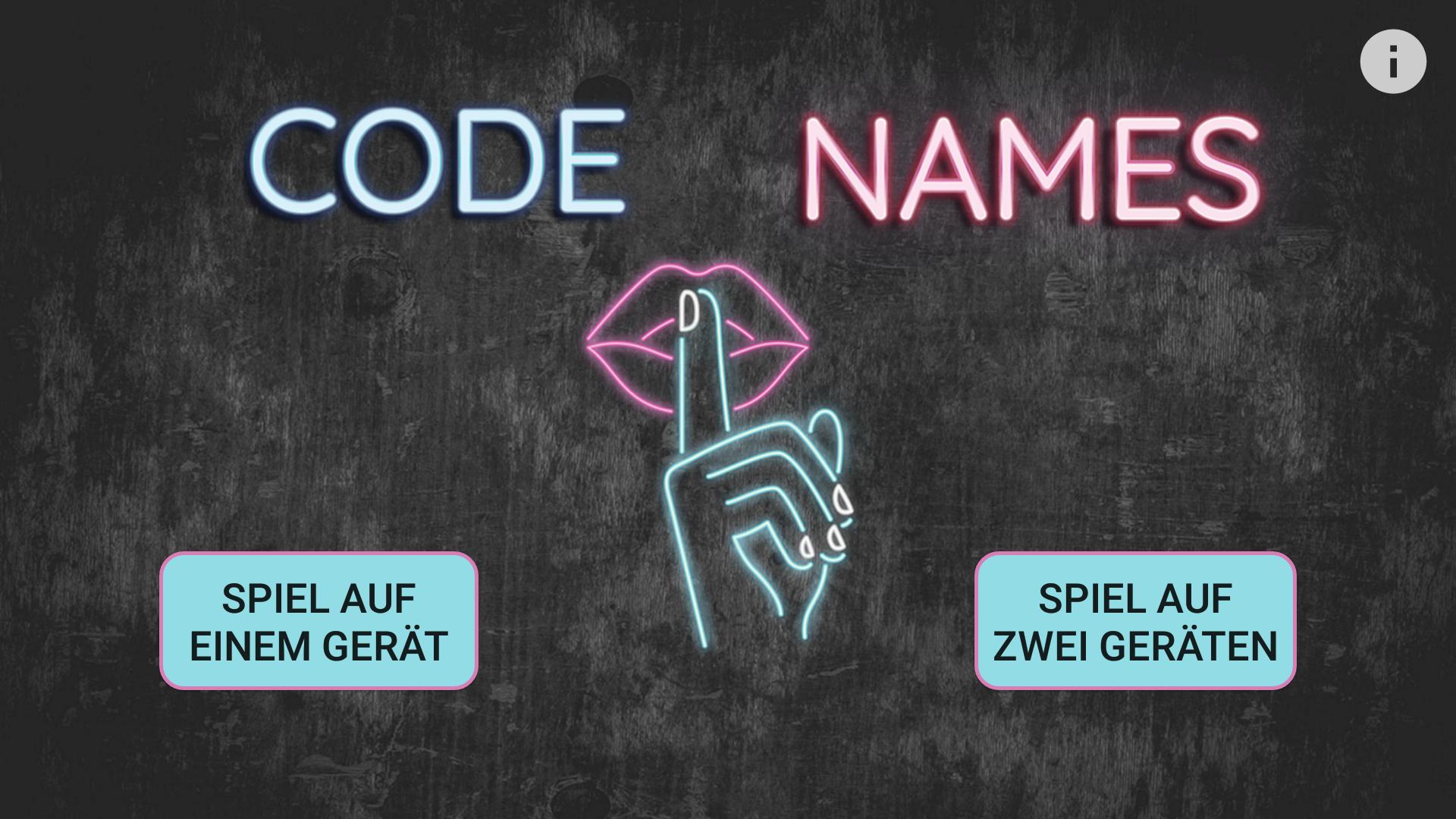 Codenames Deutsch Online & Bluetooth 1.3 Screenshot 2