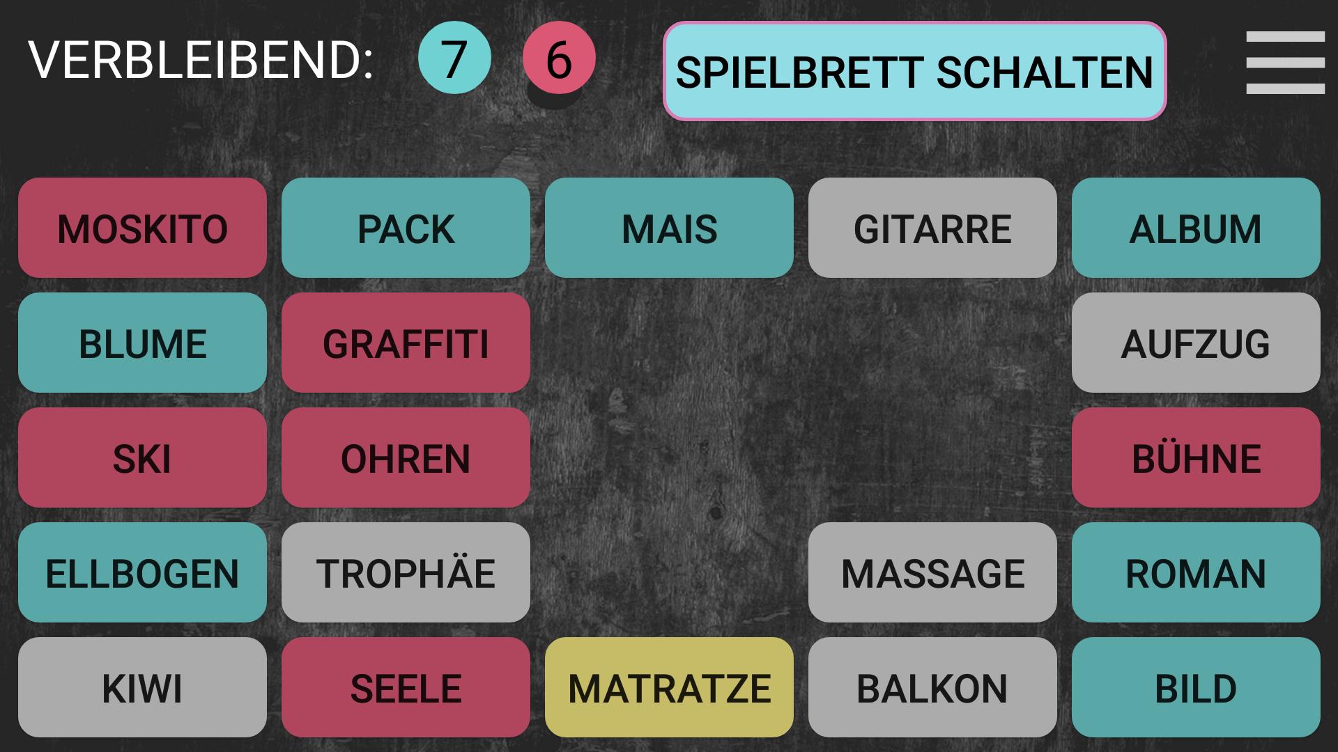 Codenames Deutsch Online & Bluetooth 1.3 Screenshot 3