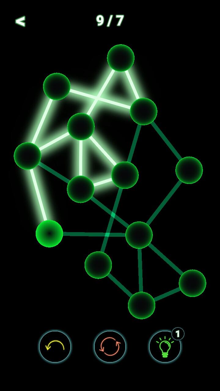 Only One Line - Glow 1.3 Screenshot 5