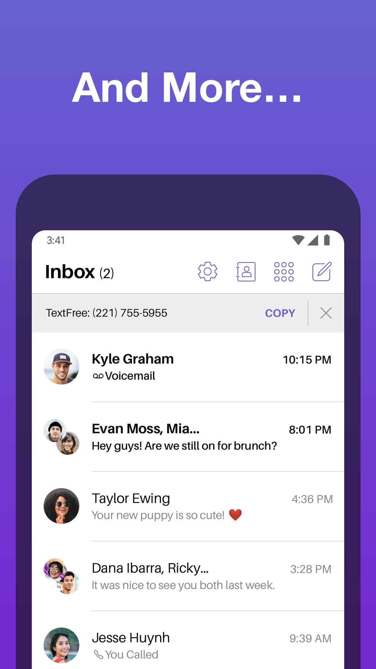 Text Free: Free Text Plus Call 8.80 Screenshot 5