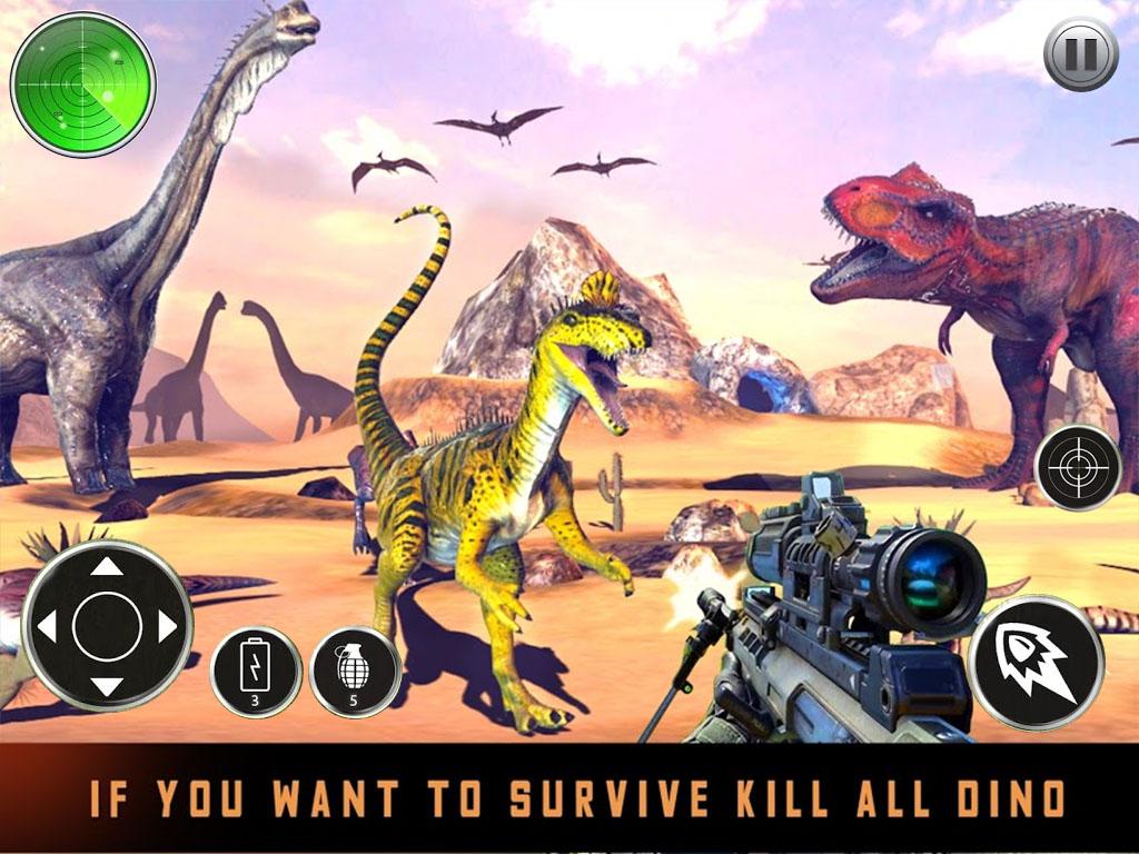 Wild Dino Hunting Game Animal Shooting Games 2.8 Screenshot 11