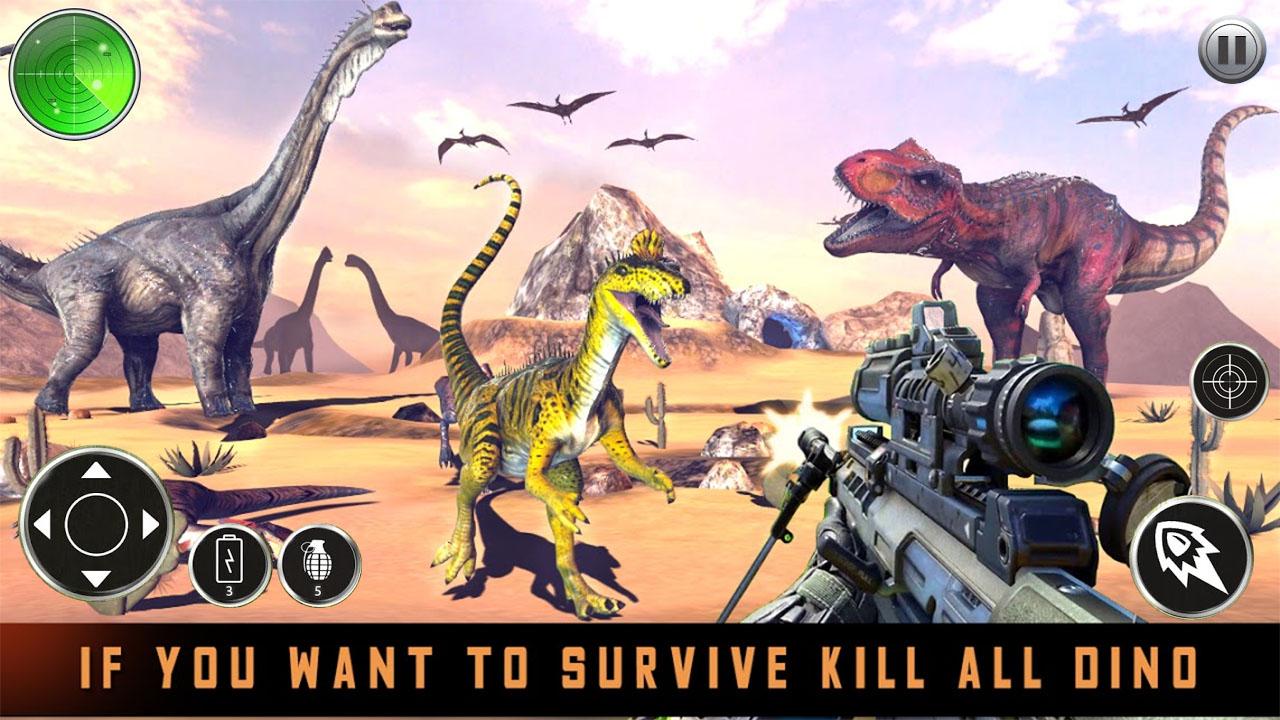Wild Dino Hunting Game Animal Shooting Games 2.8 Screenshot 3
