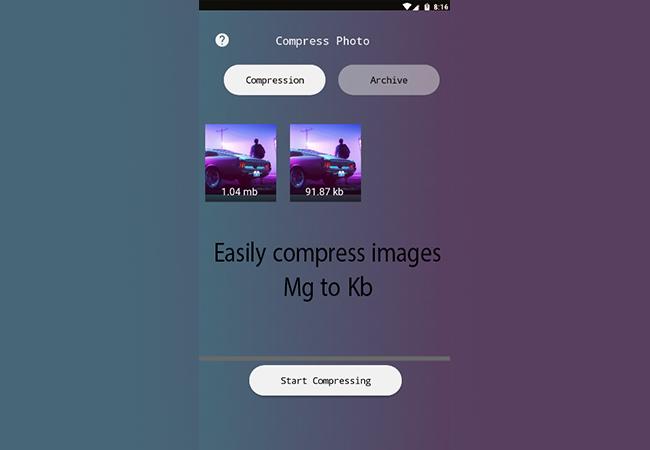 Compress Photo Size MB To KB 1.1 Screenshot 11