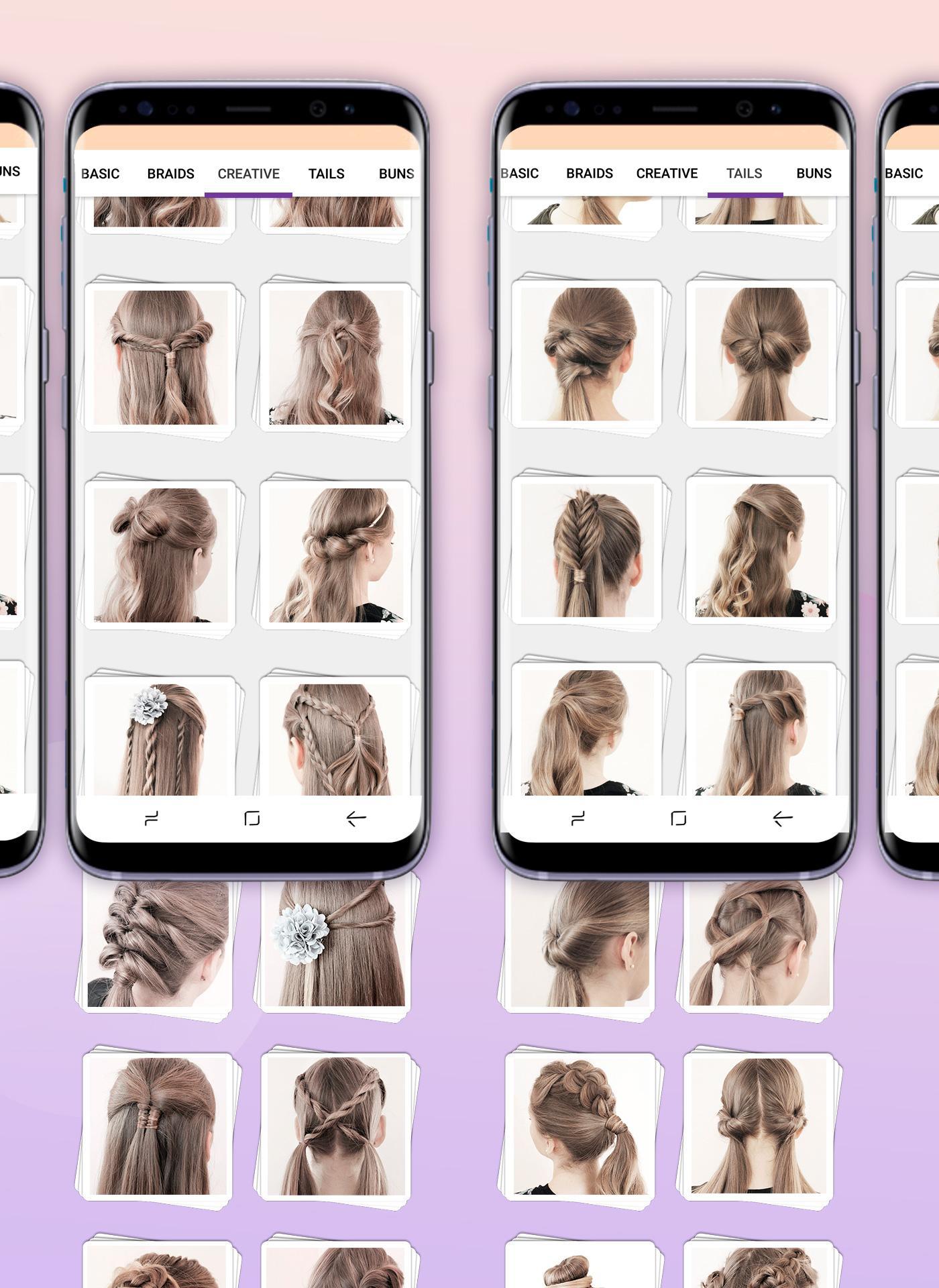 Hairstyles step by step 1.24.0.0 Screenshot 10
